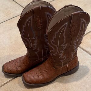 Roper Tan Kids' Western Boots
